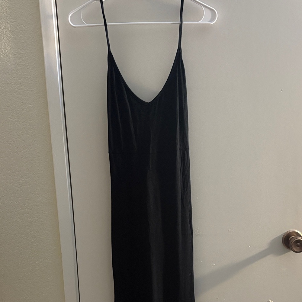 Heart & Hips Black Backless Dress